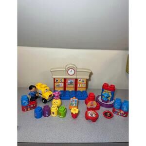 Blues Clues LeapFrog LeapBuilders School Building Blocks Set